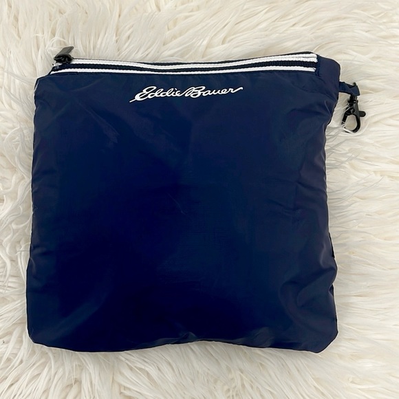 Eddie Bauer Windbreaker Packable Zip Up Hooded Jacket - Picture 12 of 12